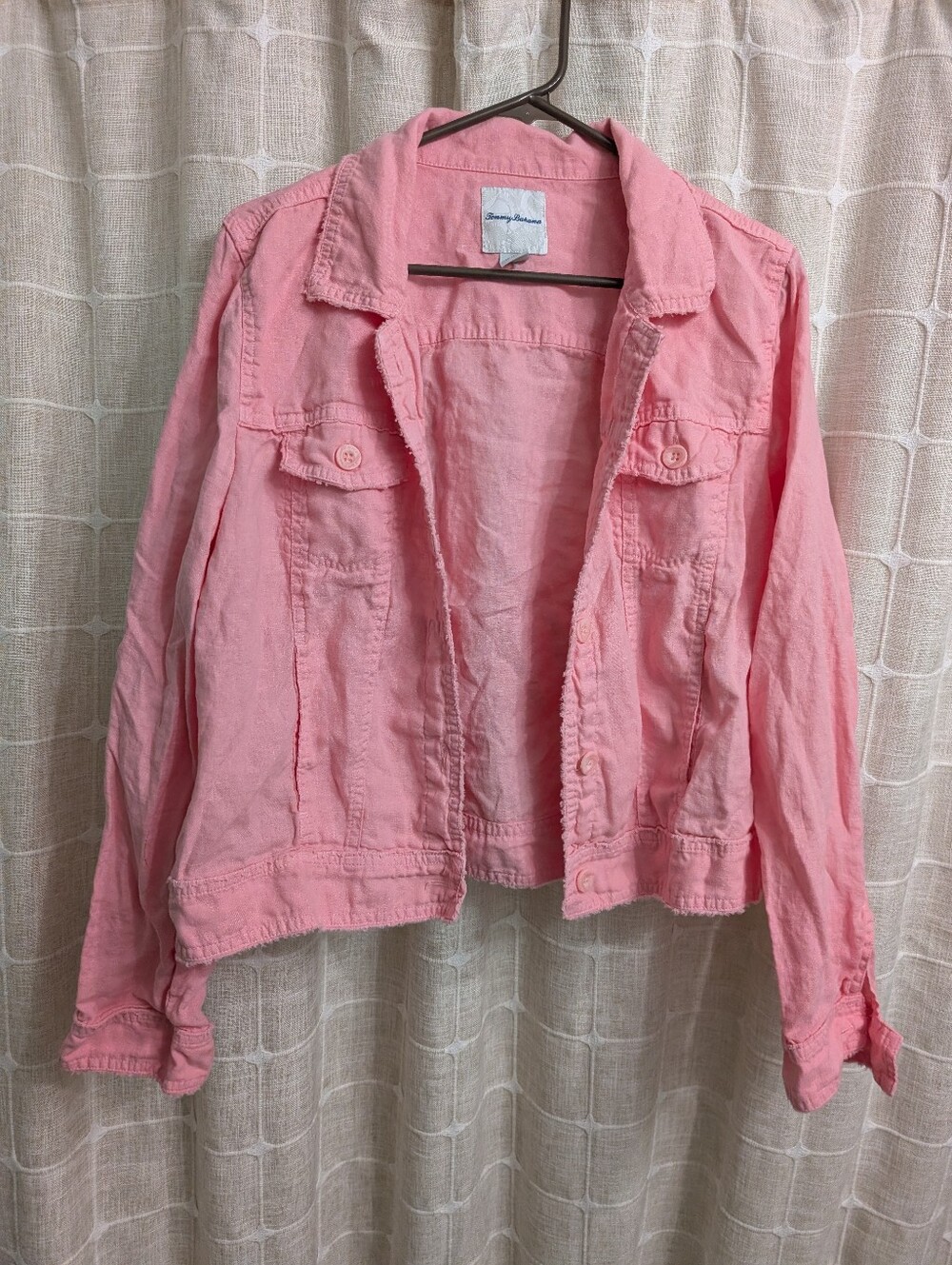 Tommy Bahama Pink Denim Jacket